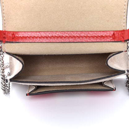 Givenchy Goatskin Suede Nano GV3 Belt Bag Pop Red Sand 5 of 7