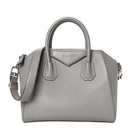 Givenchy Sugar Goatskin Small Antigona Pearl Grey 1 of 13