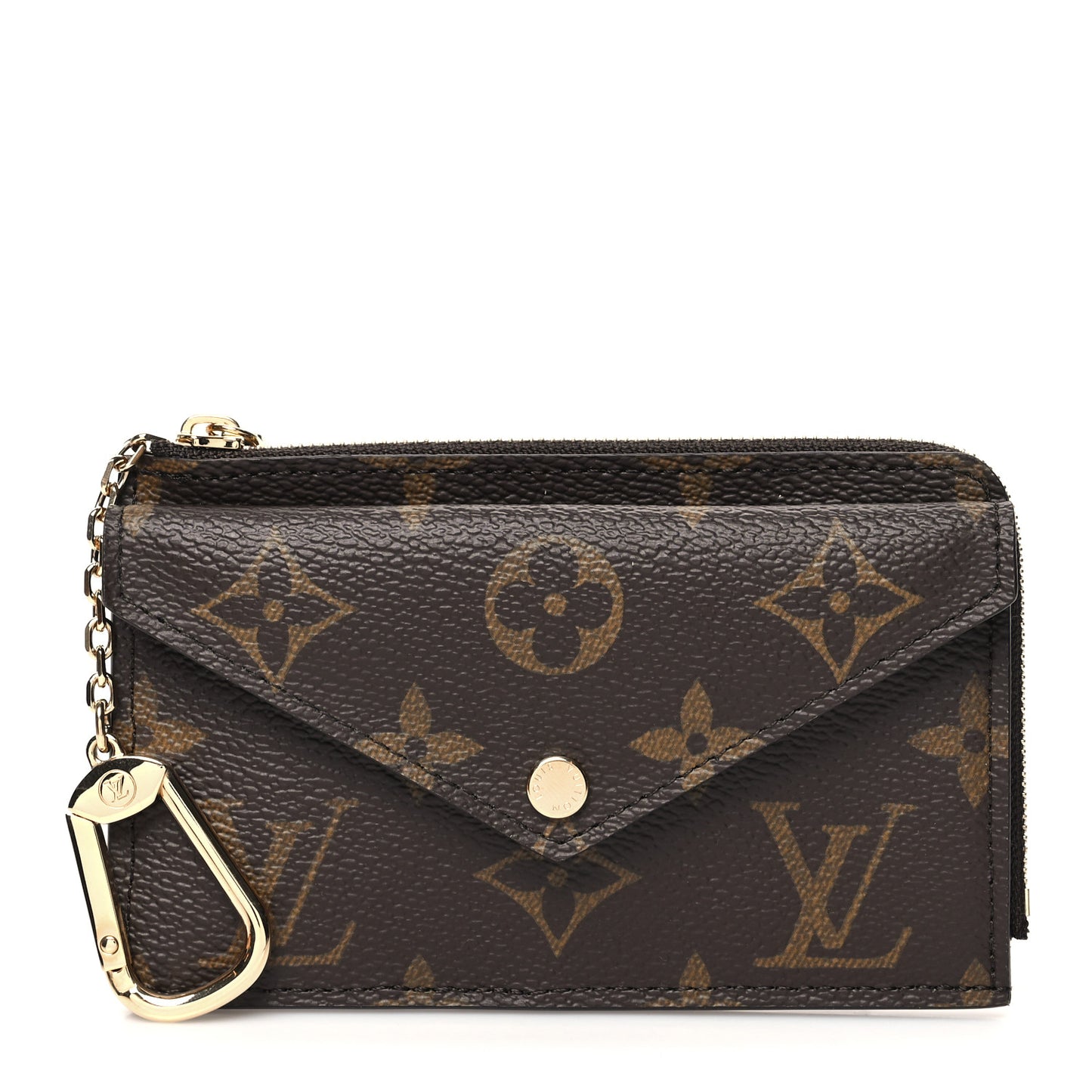 Monogram Recto Verso Card Holder Black