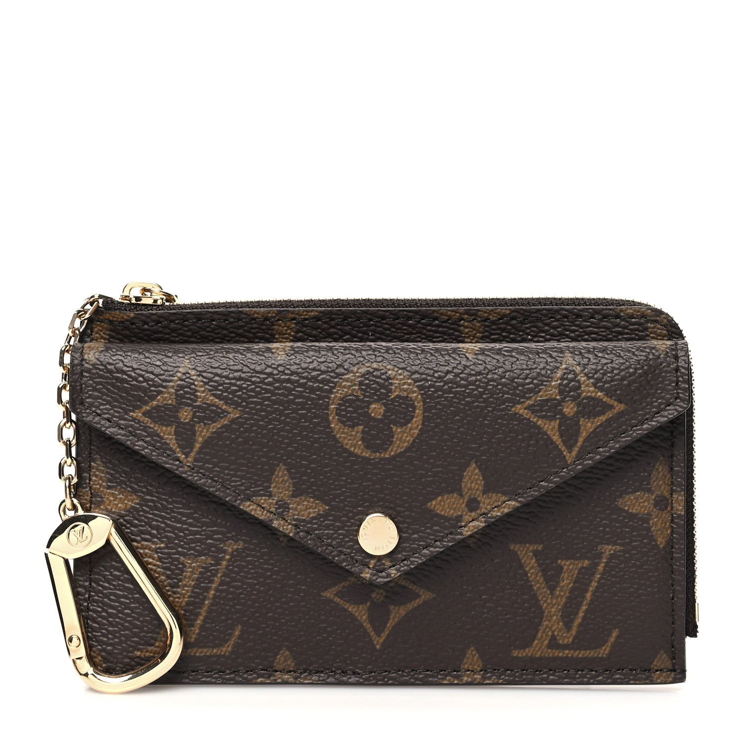 Louis Vuitton Monogram Recto Verso Card Holder Black 1 of 10
