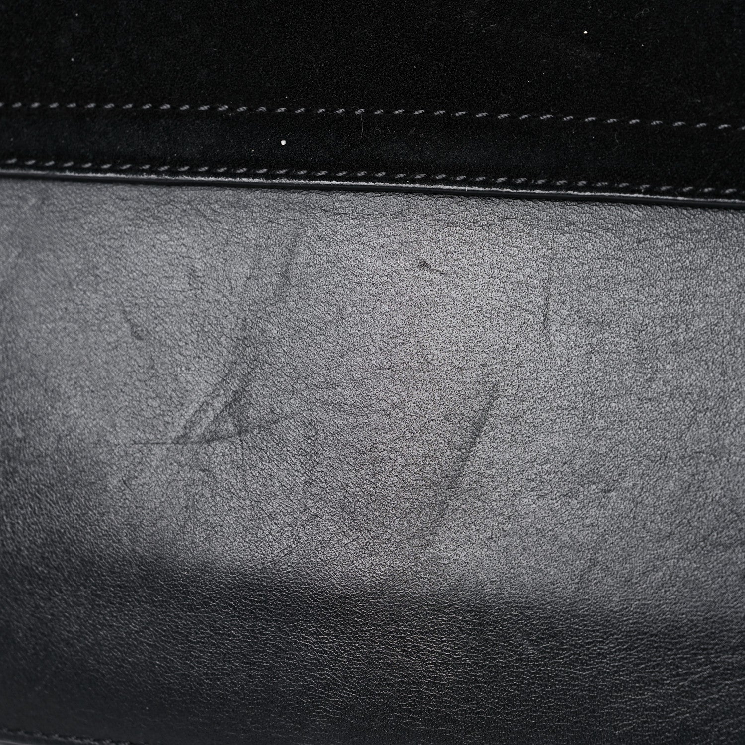 Chloe Suede Calfskin Small Faye Shoulder Bag Black 14 of 18