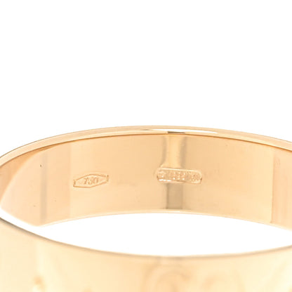 Gucci 18K Yellow Gold 4mm Icon Thin Band Ring 49 5 6 of 6
