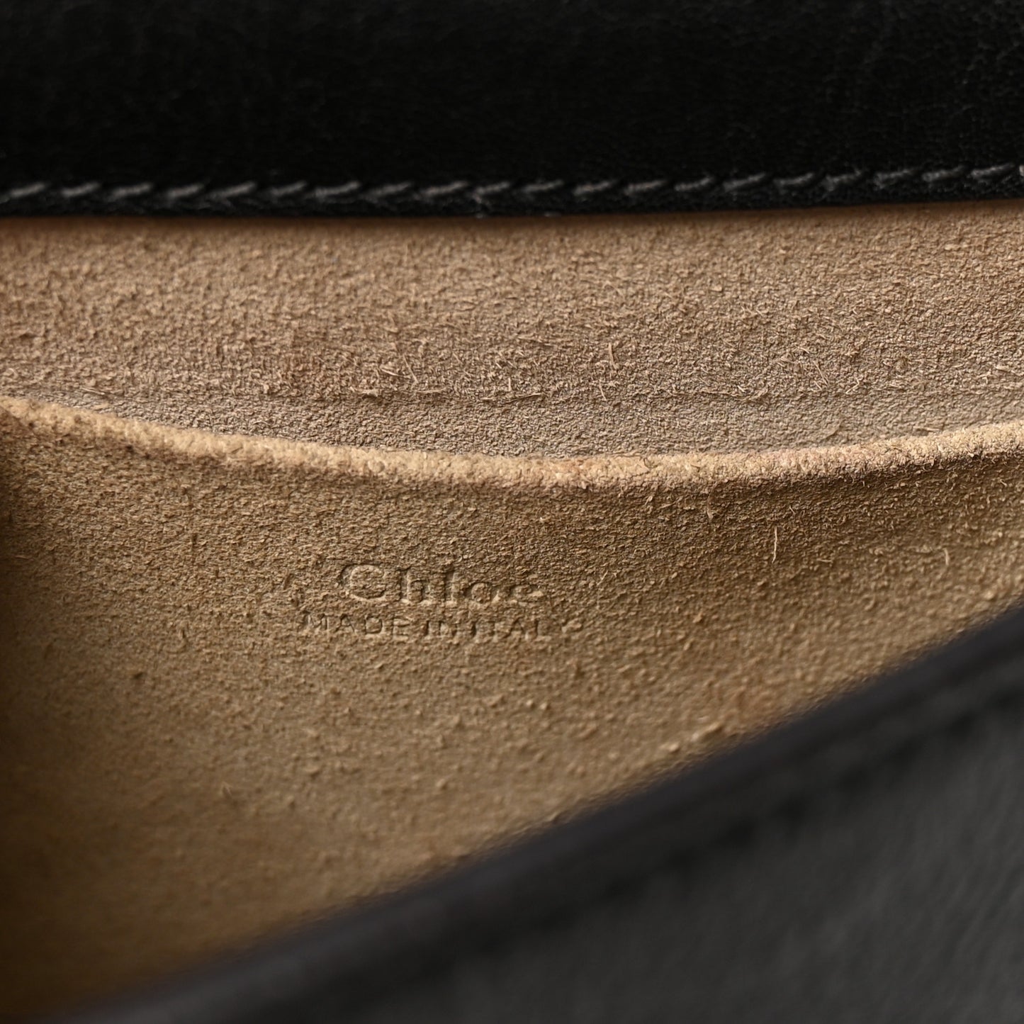 Calfskin Small Nile Bracelet Bag Black