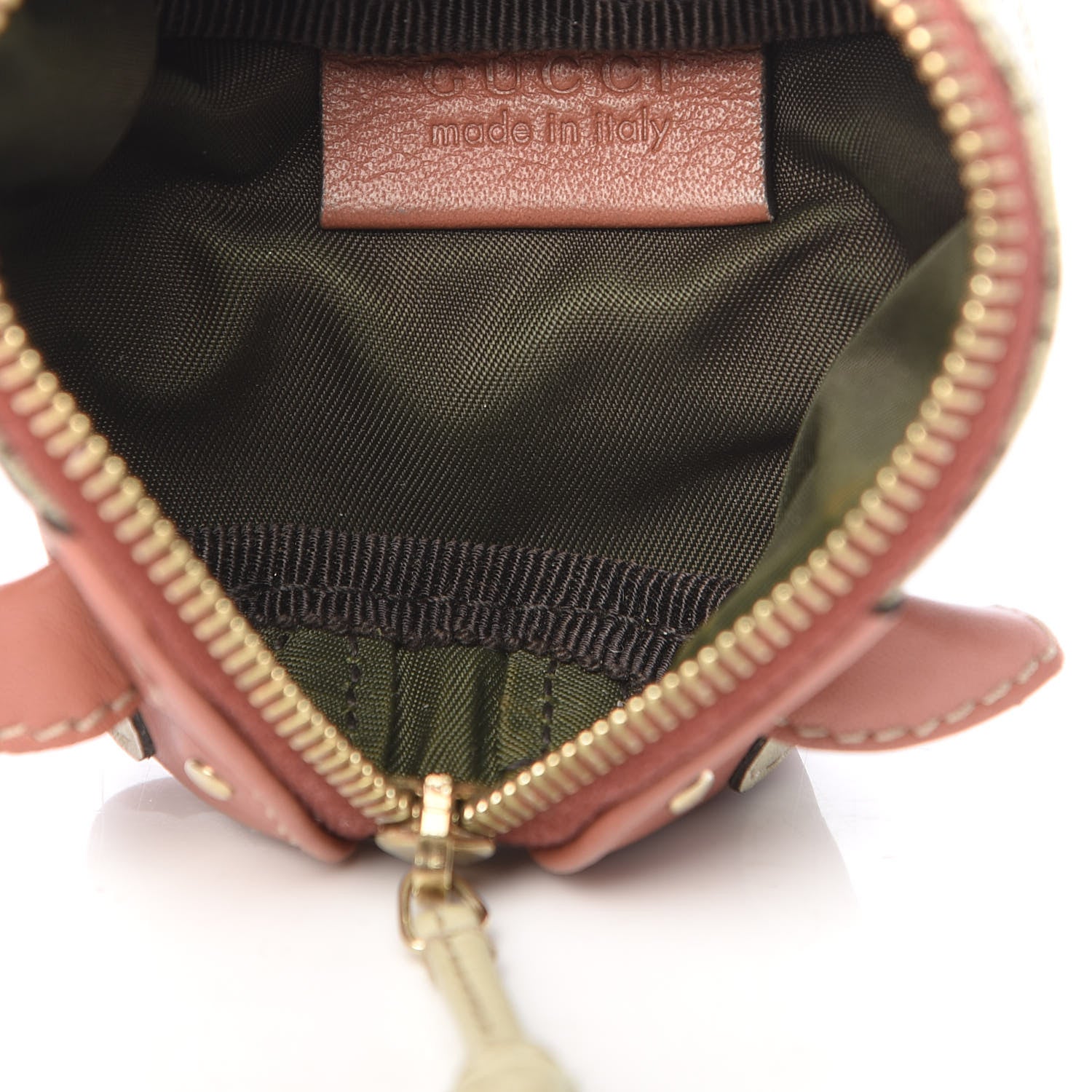 Gucci GG Supreme Monogram Small Pig Coin Purse 5 of 9