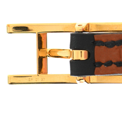 Hermes Chamonix Behapi Double Tour Bracelet T1 Black Fauve 8 of 9