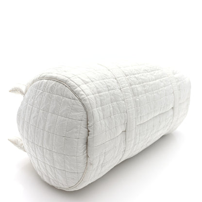 Saint Laurent Nylon Gloria Quilted Travel Bag Milky White 4 of 9