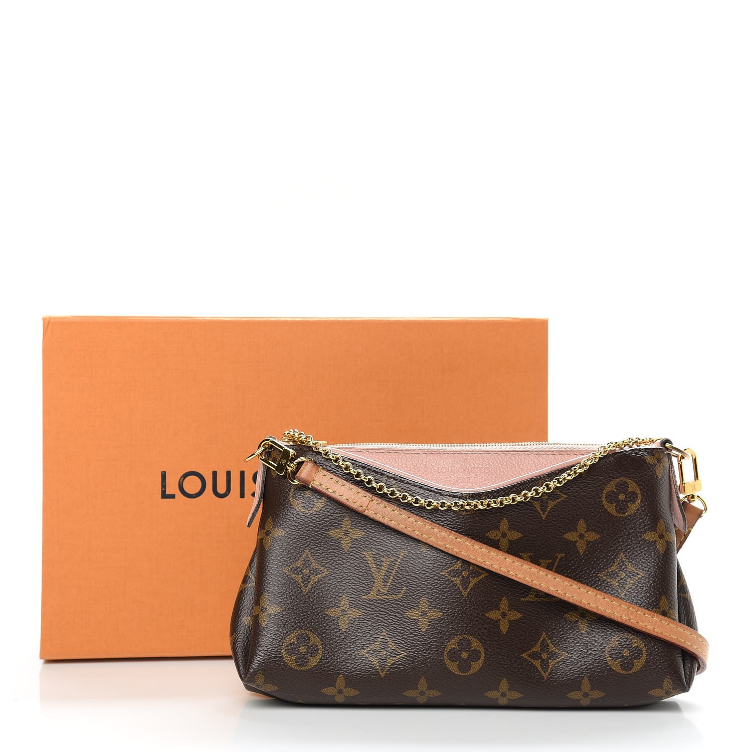 Louis Vuitton Monogram Pallas Clutch Rose Poudre 19 of 19