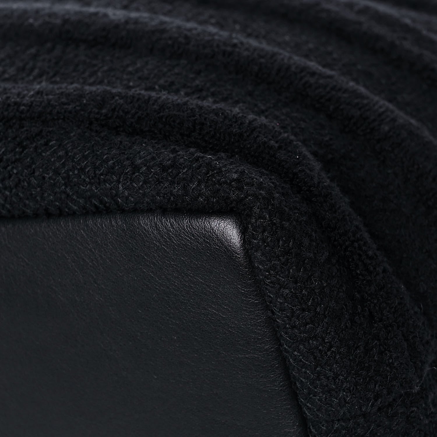Chanel Terry Cotton CC Tote Black 10 of 14