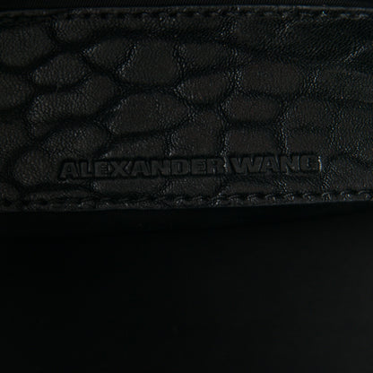 Alexander Wang Pebbled Lambskin Mini Rockie Black Rhodium Hardware 6 of 8