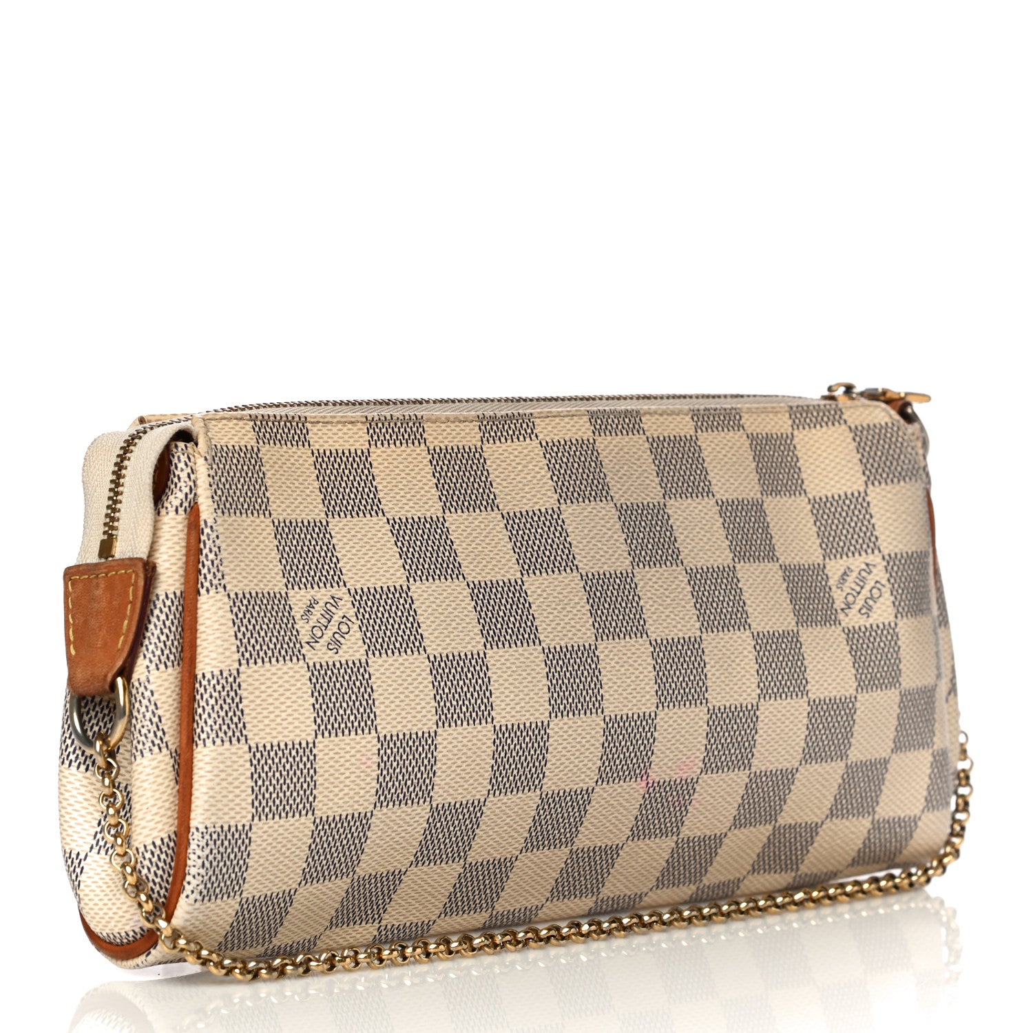 Louis Vuitton Damier Azur Eva Clutch 3 of 17
