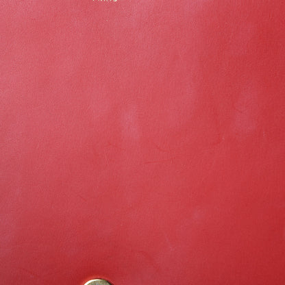 Saint Laurent Smooth Calfskin Medium Classic Monogram Universite Bag Red 16 of 19