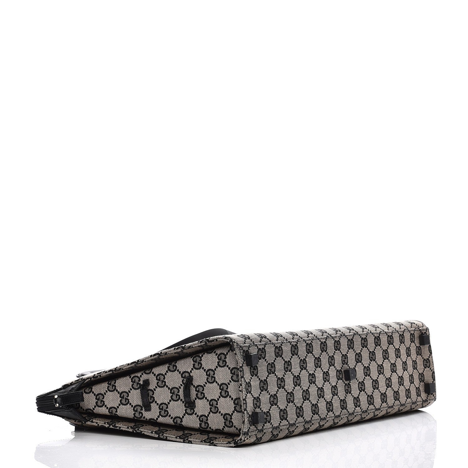 Gucci Monogram Briefcase Black 4 of 12