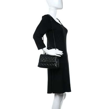 Chanel Caviar Quilted Mini Coco Handle Flap So Black 2 of 9