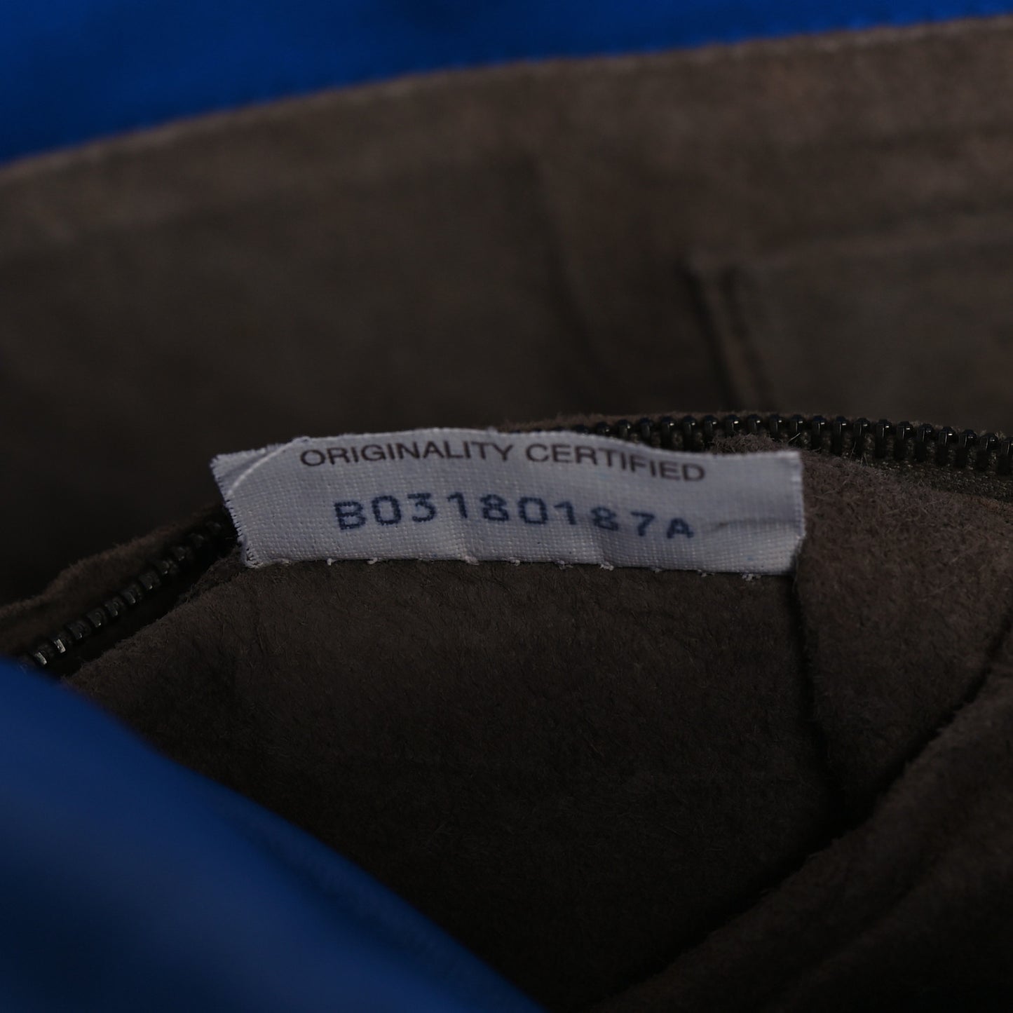 Nappa Intrecciato Messenger Bag Blue