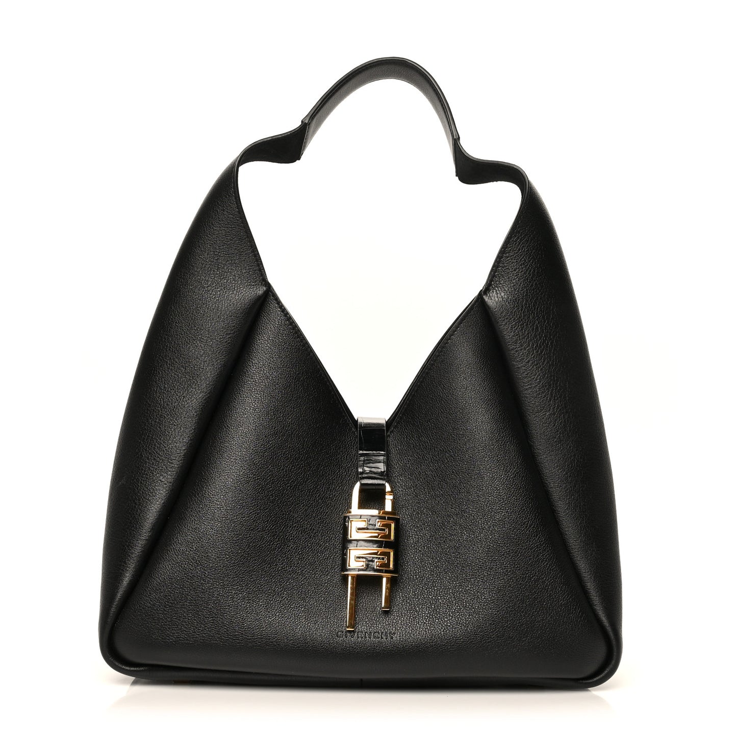 Calfskin Medium G-Lock Hobo Black