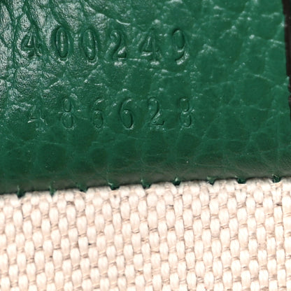 Gucci Pebbled Calfskin Small Dionysus Shoulder Bag Emerald 7 of 12