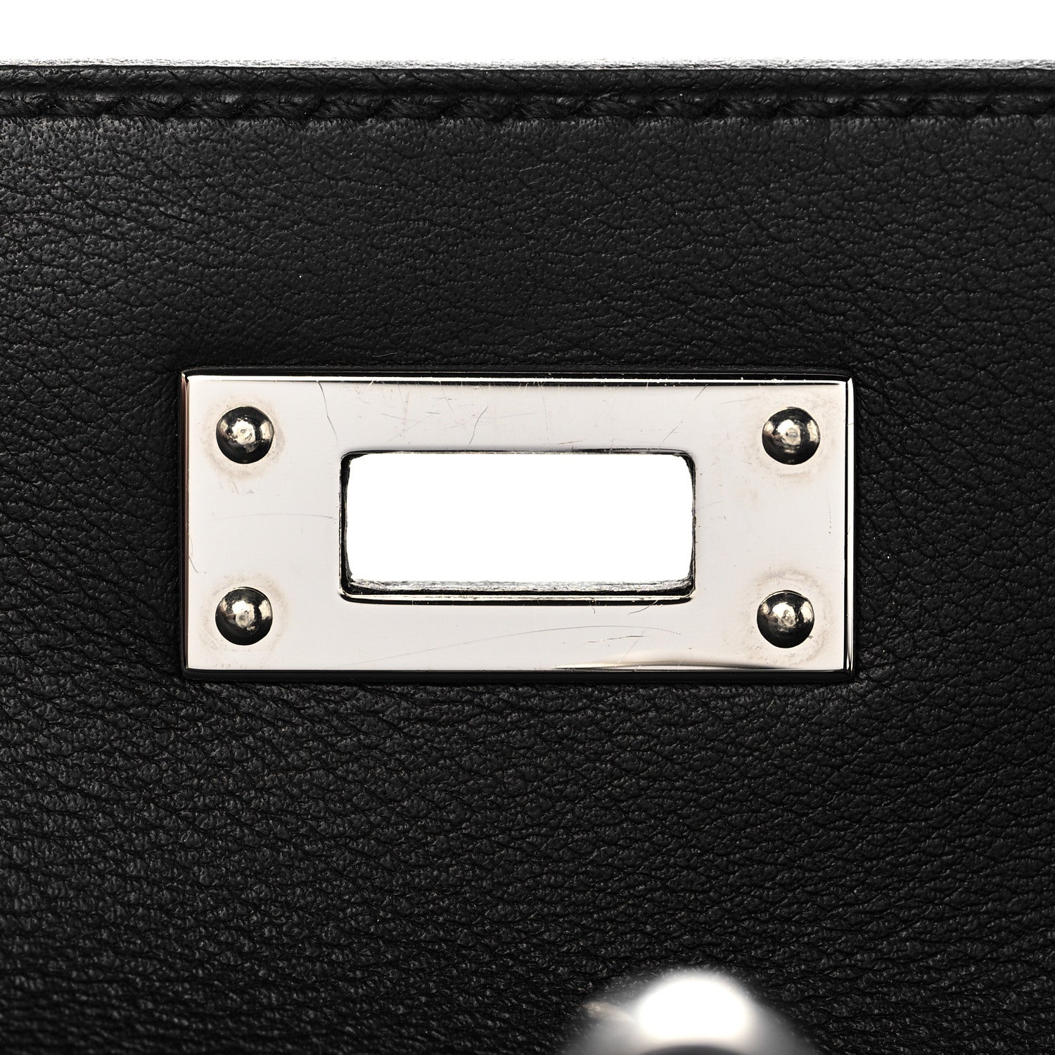 Hermes Swift Kelly Cut Clutch Pochette Black 27 of 29