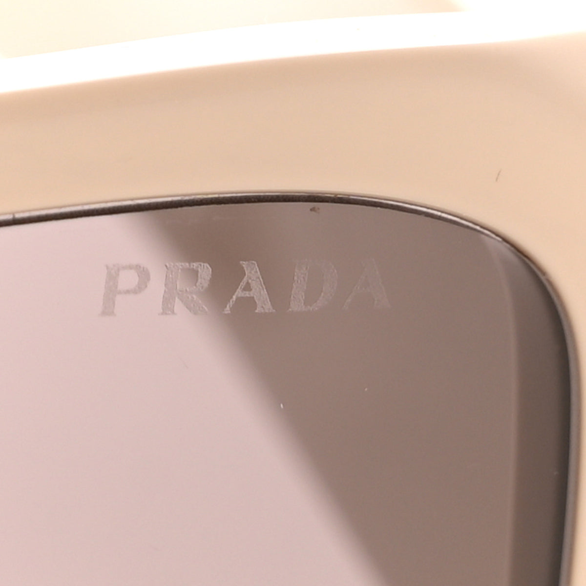Prada Acetate Symbole Sunglasses SPR 17W Plum Beige 7 of 9
