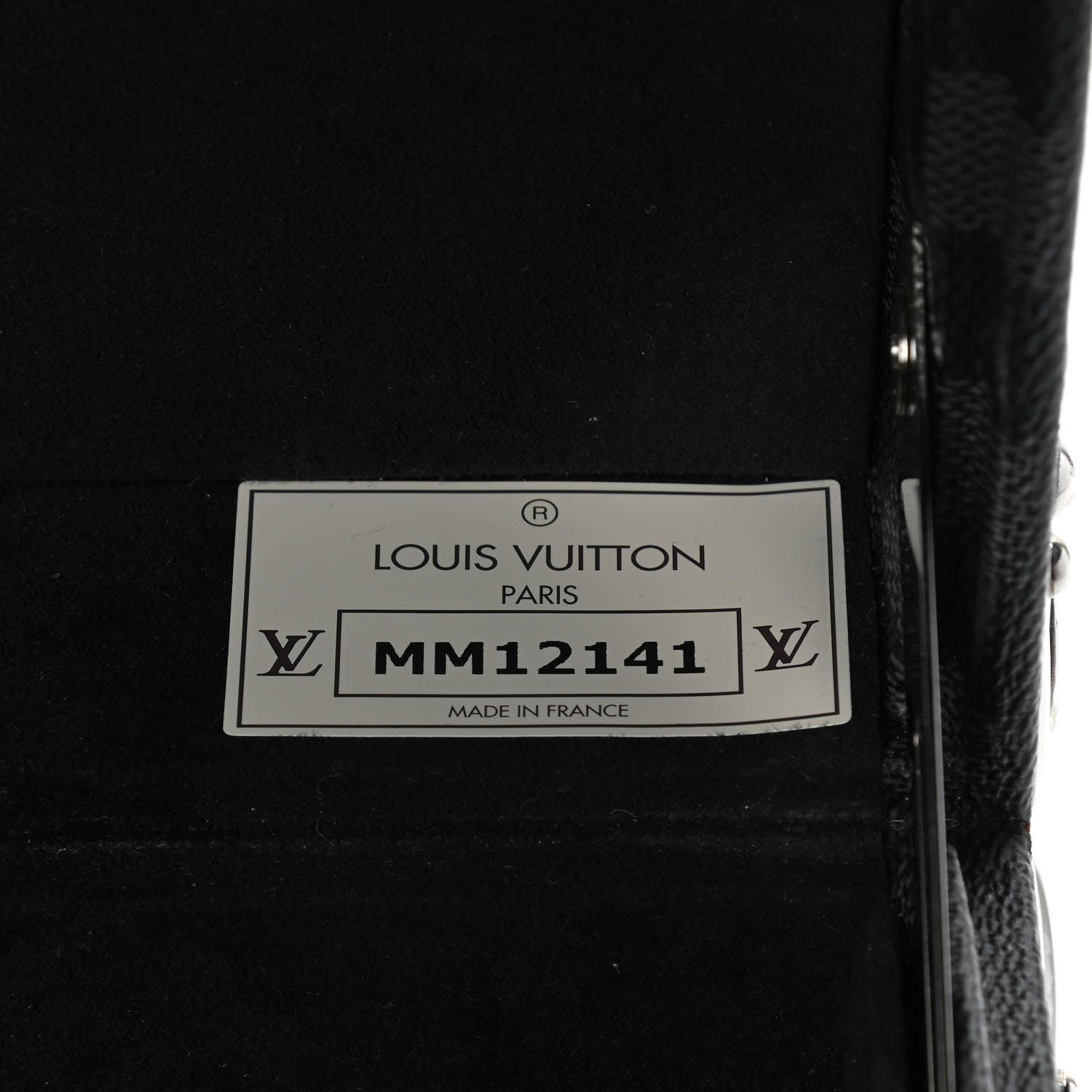 Louis Vuitton Damier Graphite Bisten 65 Suitcase Hard Case Trunk 5 of 11