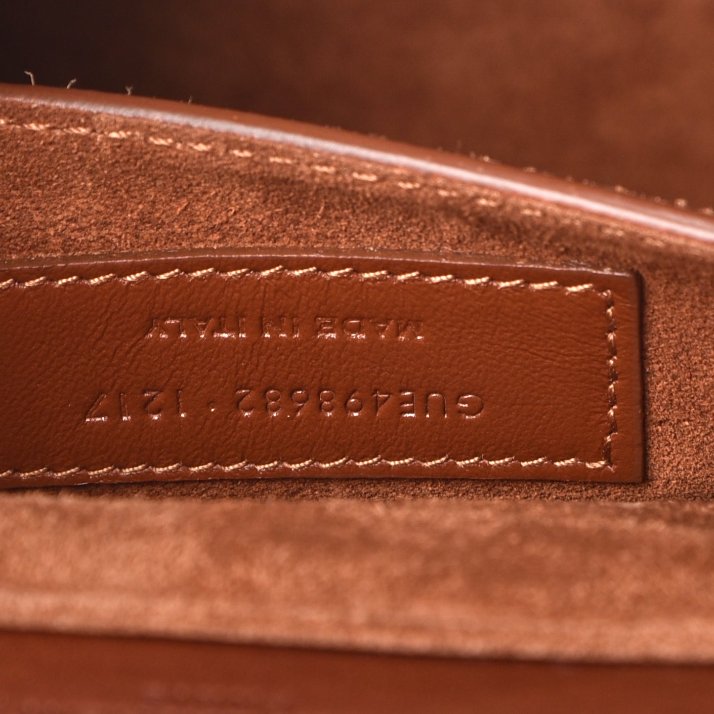 Linen Calfskin Medium Bellechasse Beige Cognac