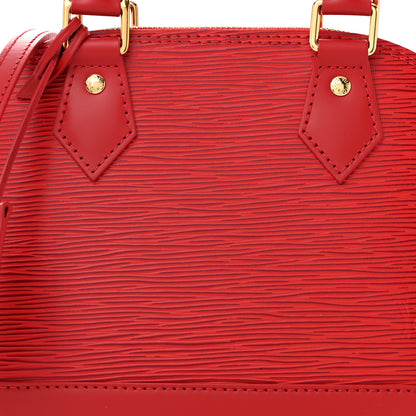 Louis Vuitton Epi Alma BB Carmine 7 of 10