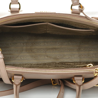 Prada Saffiano Medium Galleria Double Zip Tote Cammeo 5 of 10
