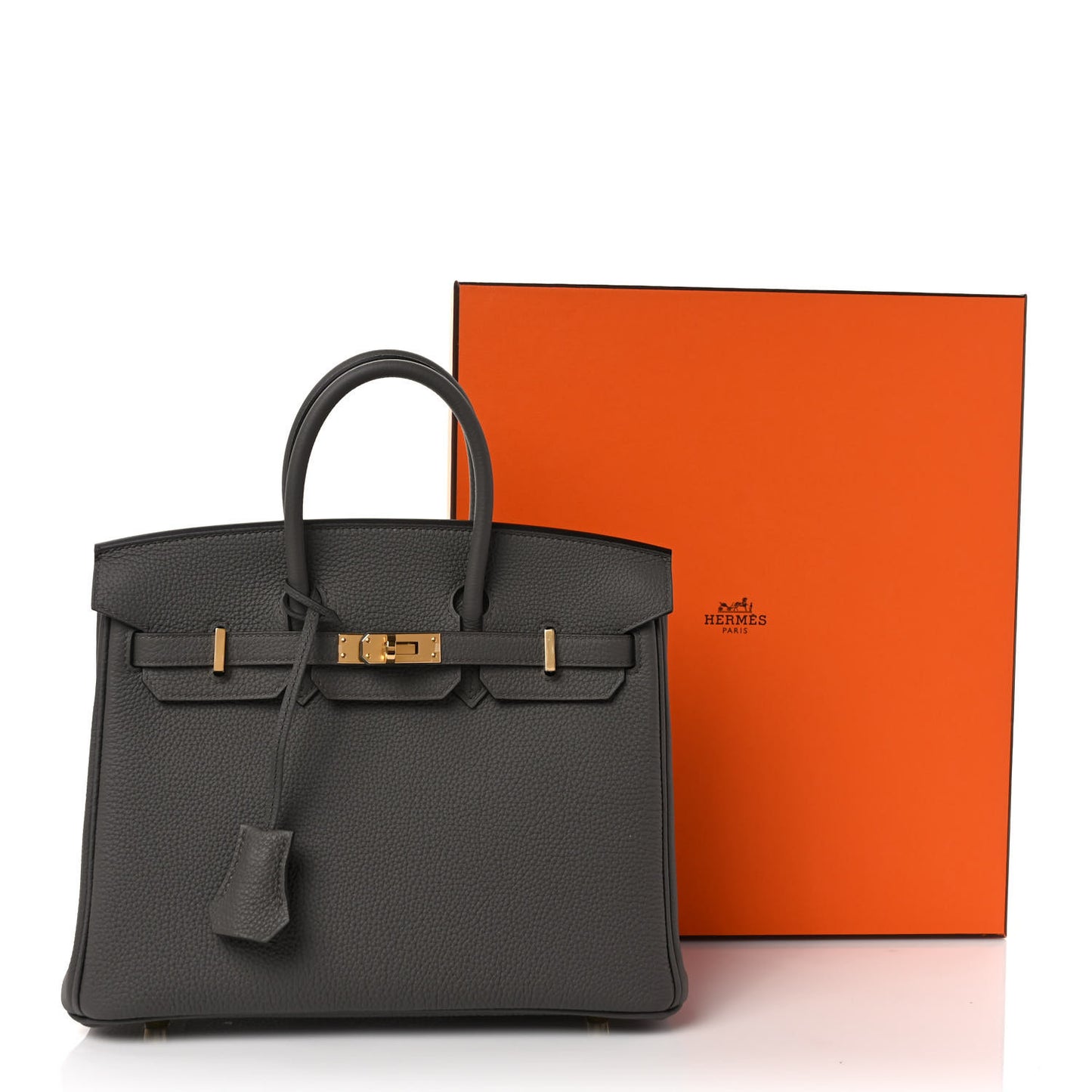 Togo Birkin 25 Etain