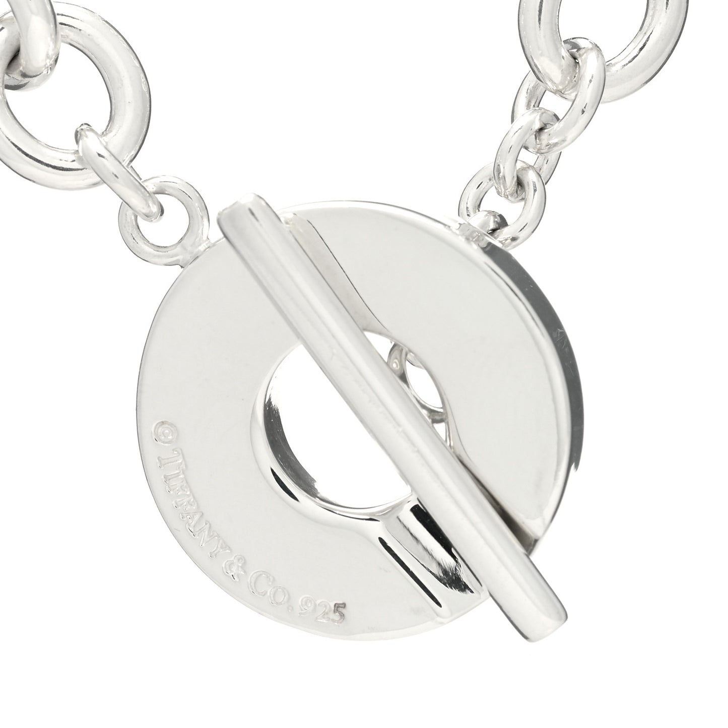 Sterling Silver 1837 Toggle Necklace