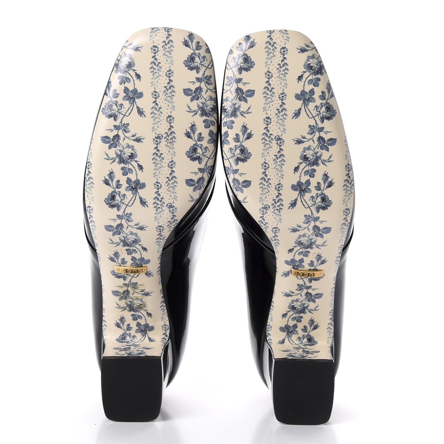 Gucci Vernice GG Victoire 55mm Loafer Pumps 39.5 Black 5 of 10