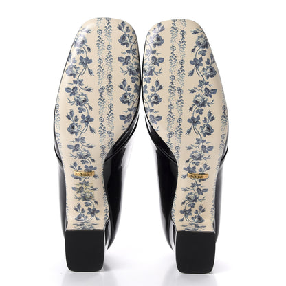 Gucci Vernice GG Victoire 55mm Loafer Pumps 39.5 Black 5 of 10