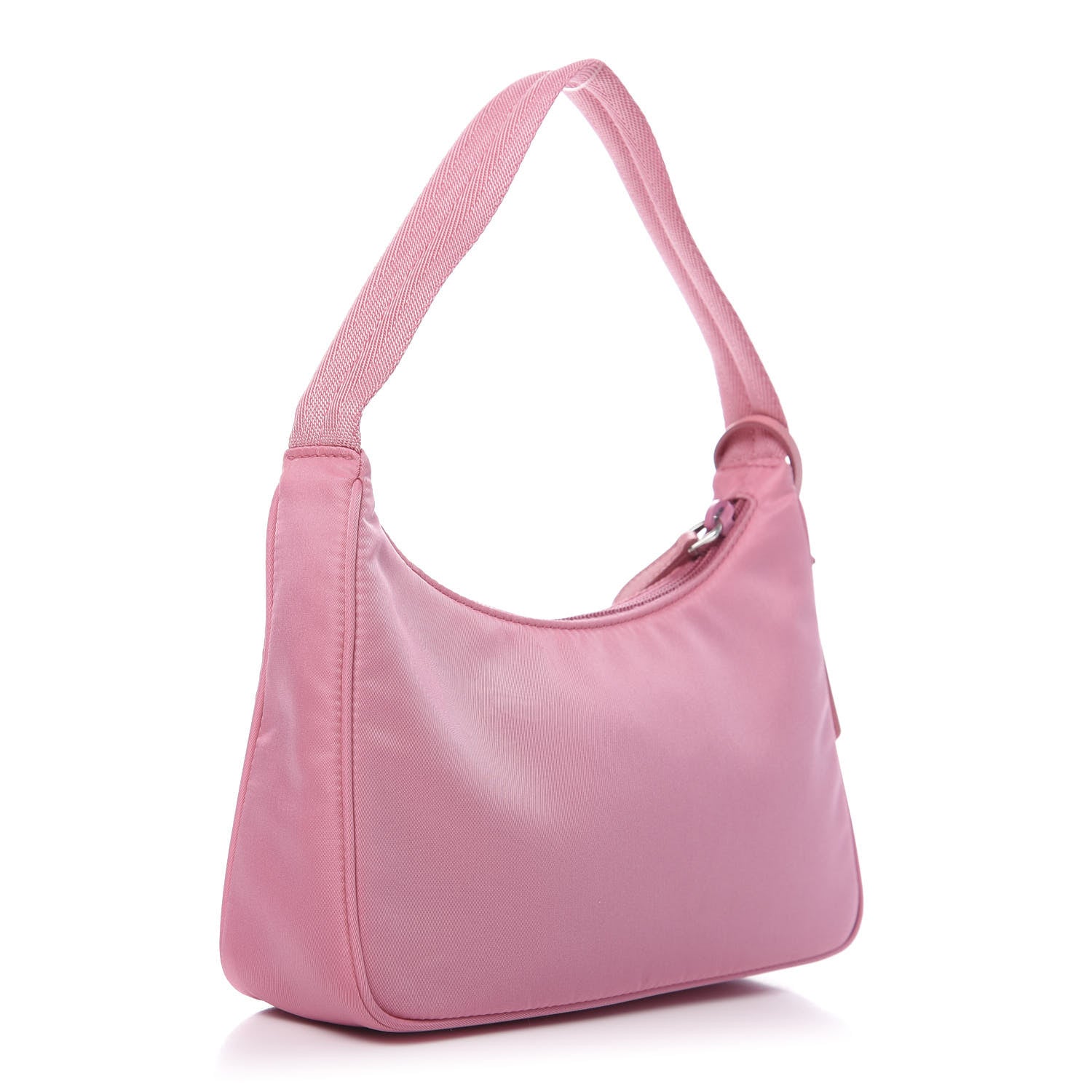 Prada Tessuto Nylon Mini Re-Edition 2000 Bag Begonia 3 of 9