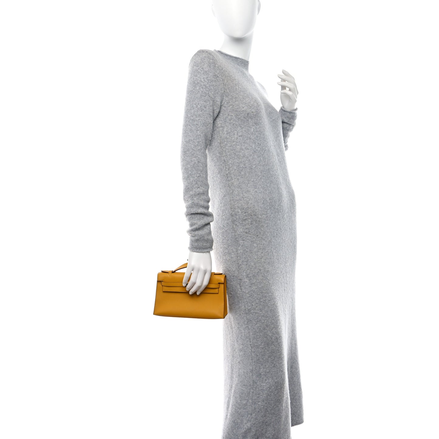 Swift Kelly Pochette Clutch Jaune Ambre