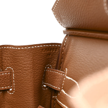 Hermes Togo Birkin 30 Gold 7 of 11