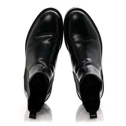 Valentino Garavani Calfskin VLTN Mens Chelsea Ankle Boots 43 Black 2 of 9