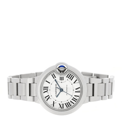 Cartier Stainless Steel 33mm Ballon Bleu De Cartier Automatic Watch 2 of 4