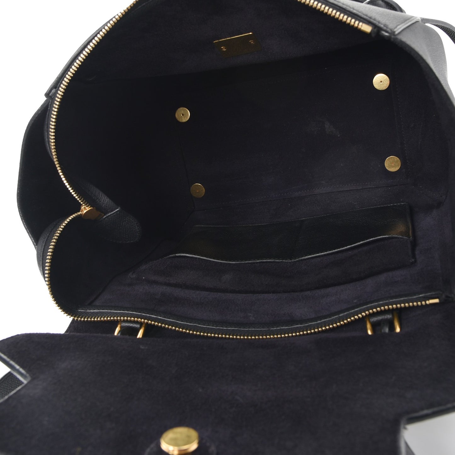Grained Calfskin Mini Belt Bag Black