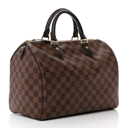 Louis Vuitton Damier Ebene Speedy 30 3 of 11