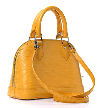 Louis Vuitton Epi Alma BB Citron 2 of 4