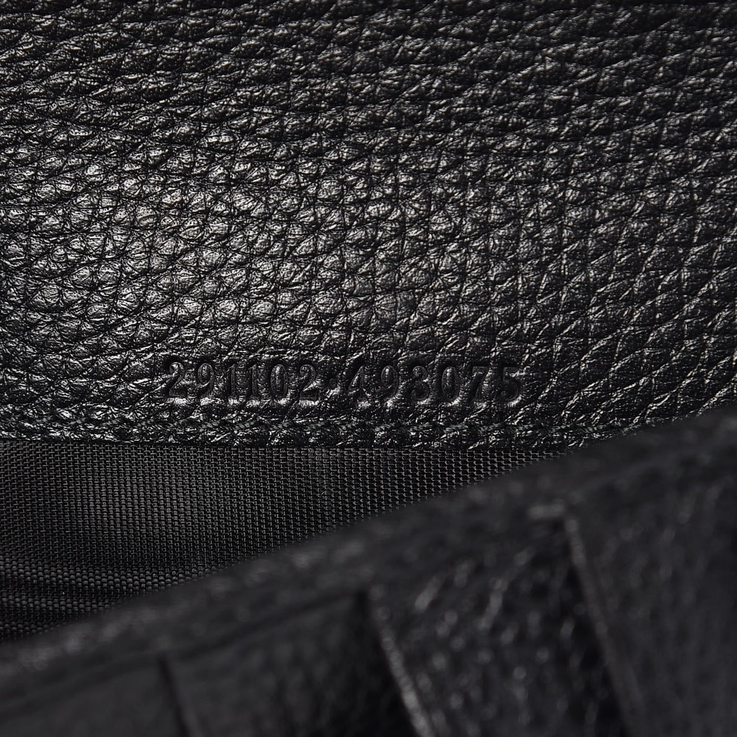 Calfskin Soho Zip Around Wallet Black
