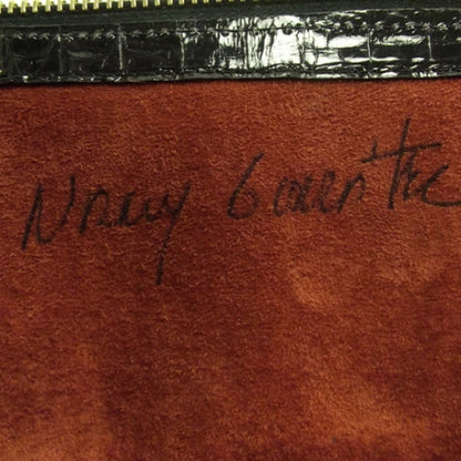 Nancy Gonzalez Crocodile Satchel Black 8 of 10