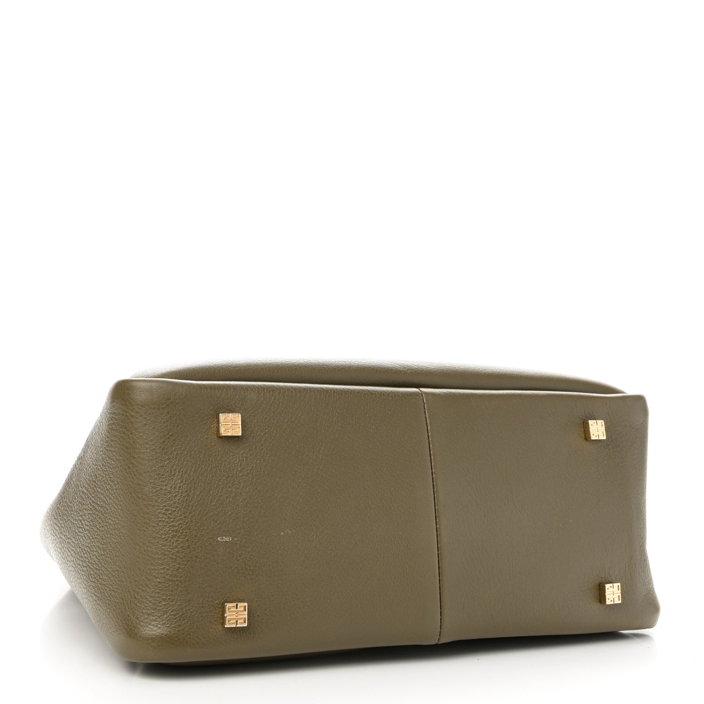 Calfskin Crocodile Embossed Medium G-Lock Hobo Dark Khaki