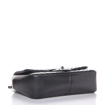 Chanel Lambskin Small CC Crossing Flap Black 4 of 8