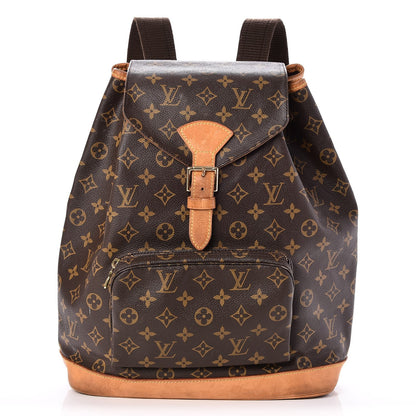 Louis Vuitton Monogram Montsouris GM Backpack 1 of 10