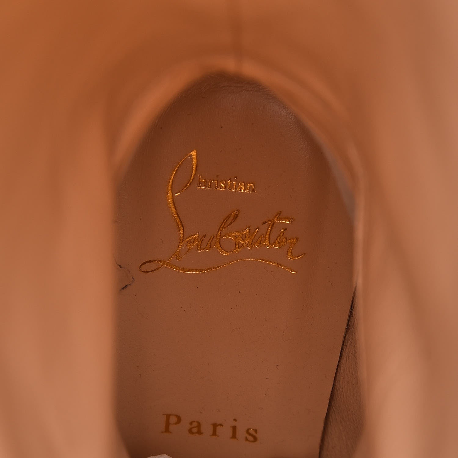 Christian Louboutin Veau Velours Majung 85 Boots 36.5 Ecureuil 7 of 8