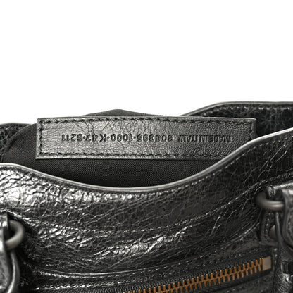 Balenciaga Agneau Arena Classic Hardware Le City Mini  Black 7 of 11