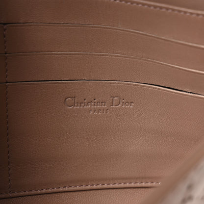 Christian Dior Lambskin Cannage Ruffle New Lock Flap Beige 6 of 10