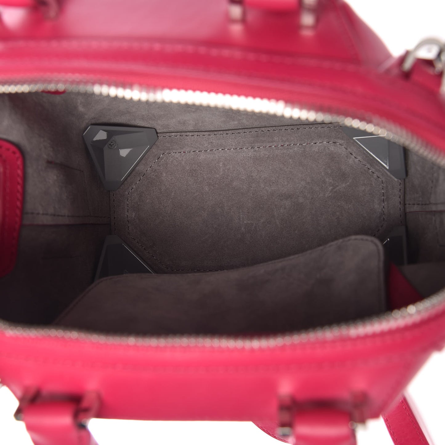 Calfskin Mini Emile Fuchsia