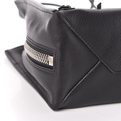 Balenciaga Veau Papier A6 Zip Around Tote Black 8 of 9