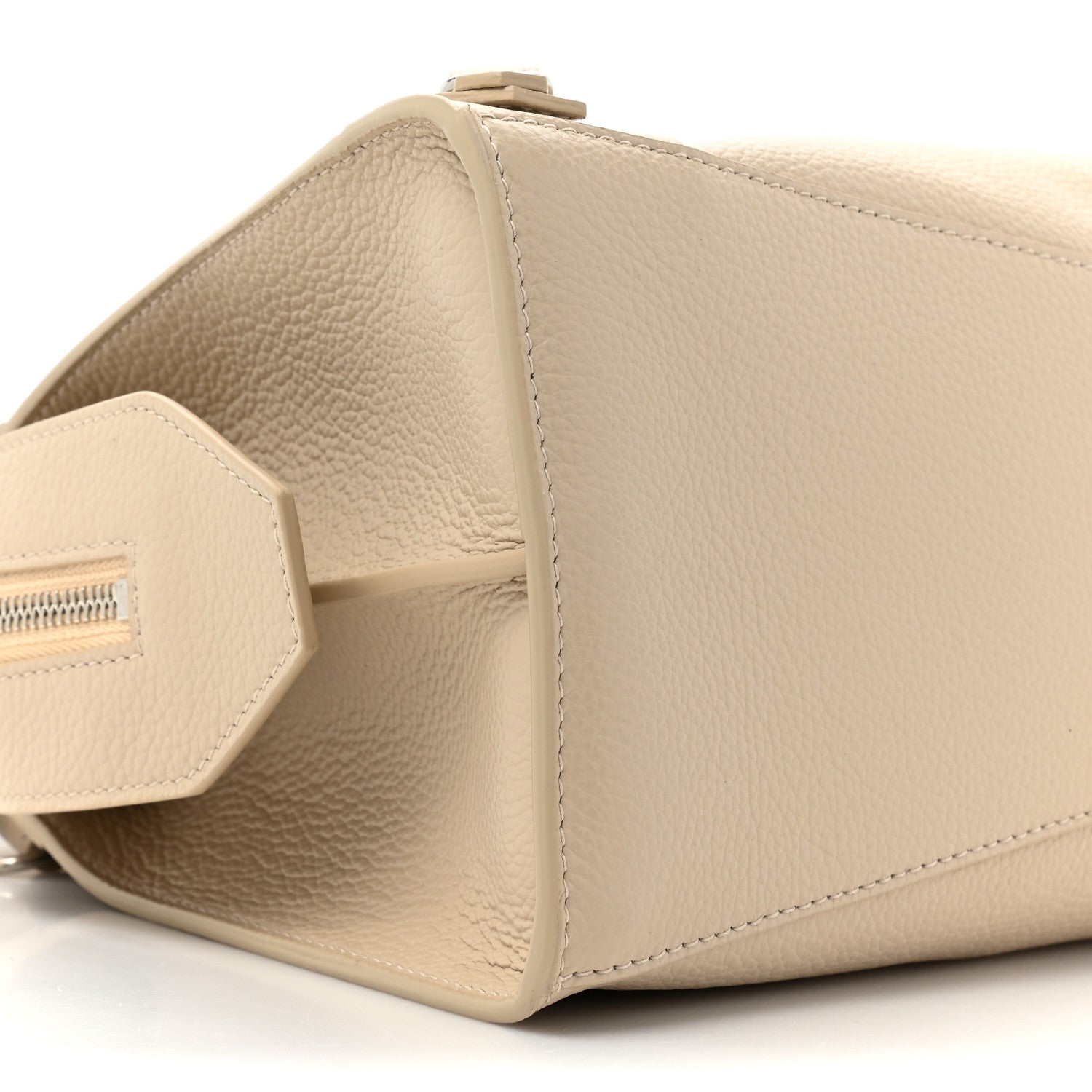 Balenciaga Grained Calfskin Neo Classic Silver Hardware S City Cream 10 of 14