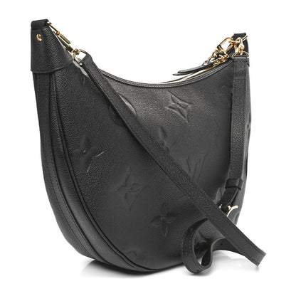 Louis Vuitton Empreinte Monogram Giant Loop Hobo Black 4 of 10